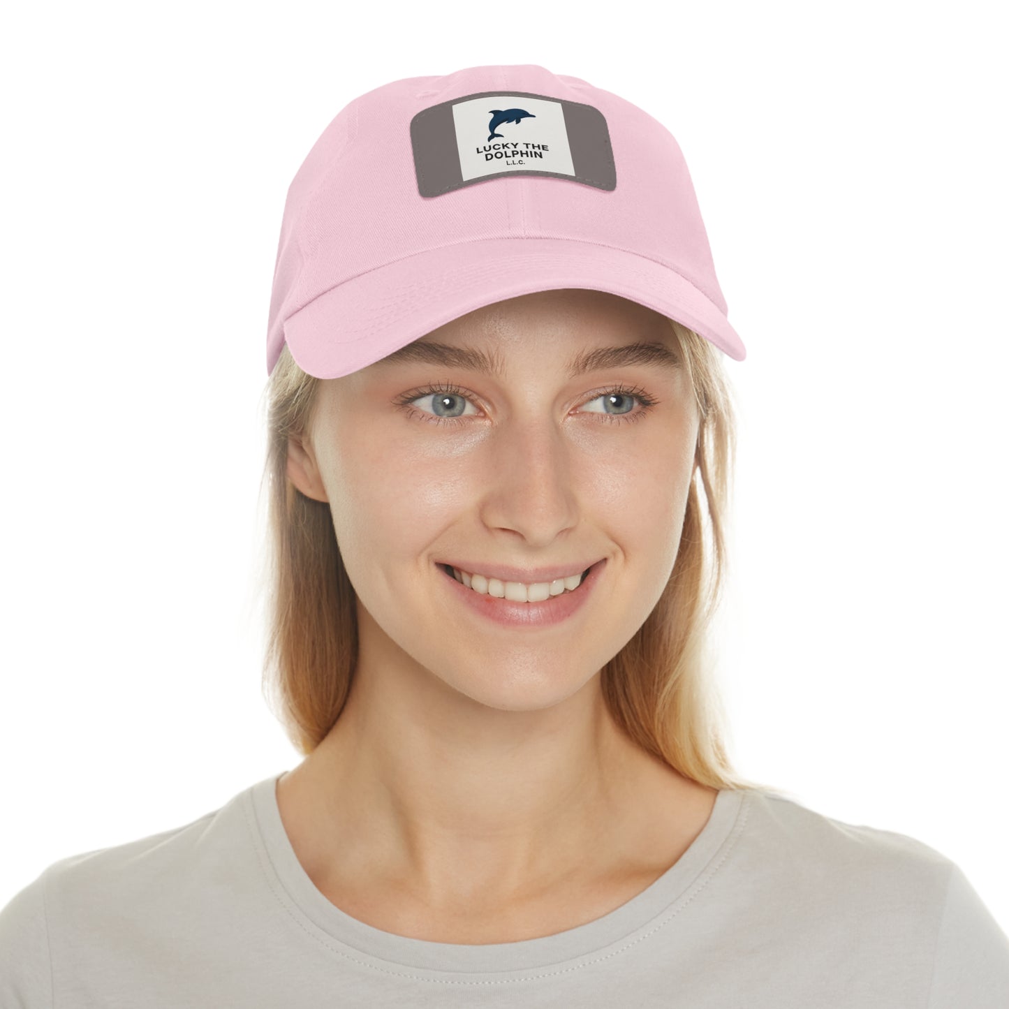 Lucky the Dolphin LLC Signature Logo Hat – Classic Comfort, Bold Style