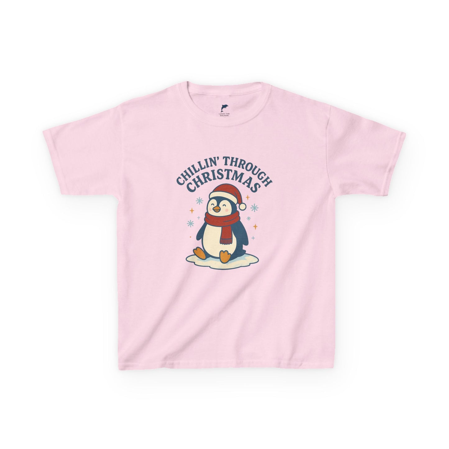 Chillin’ Through Christmas Penguin Kids Tee