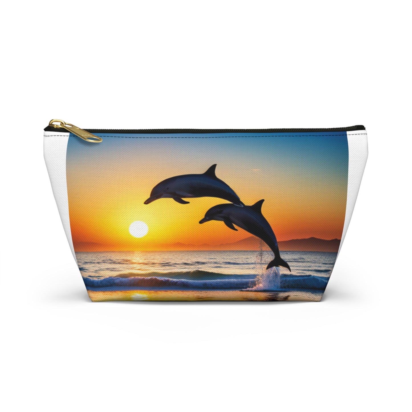 Accessory Pouch w T-bottom (Dolphins)