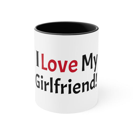 Accent Coffee Mug, 11oz (Girlfriend)