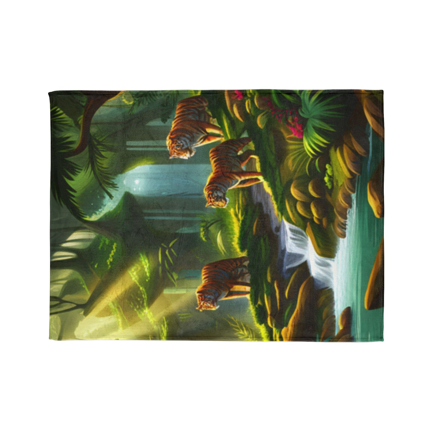 Soft Polyester Blanket (Tiger)