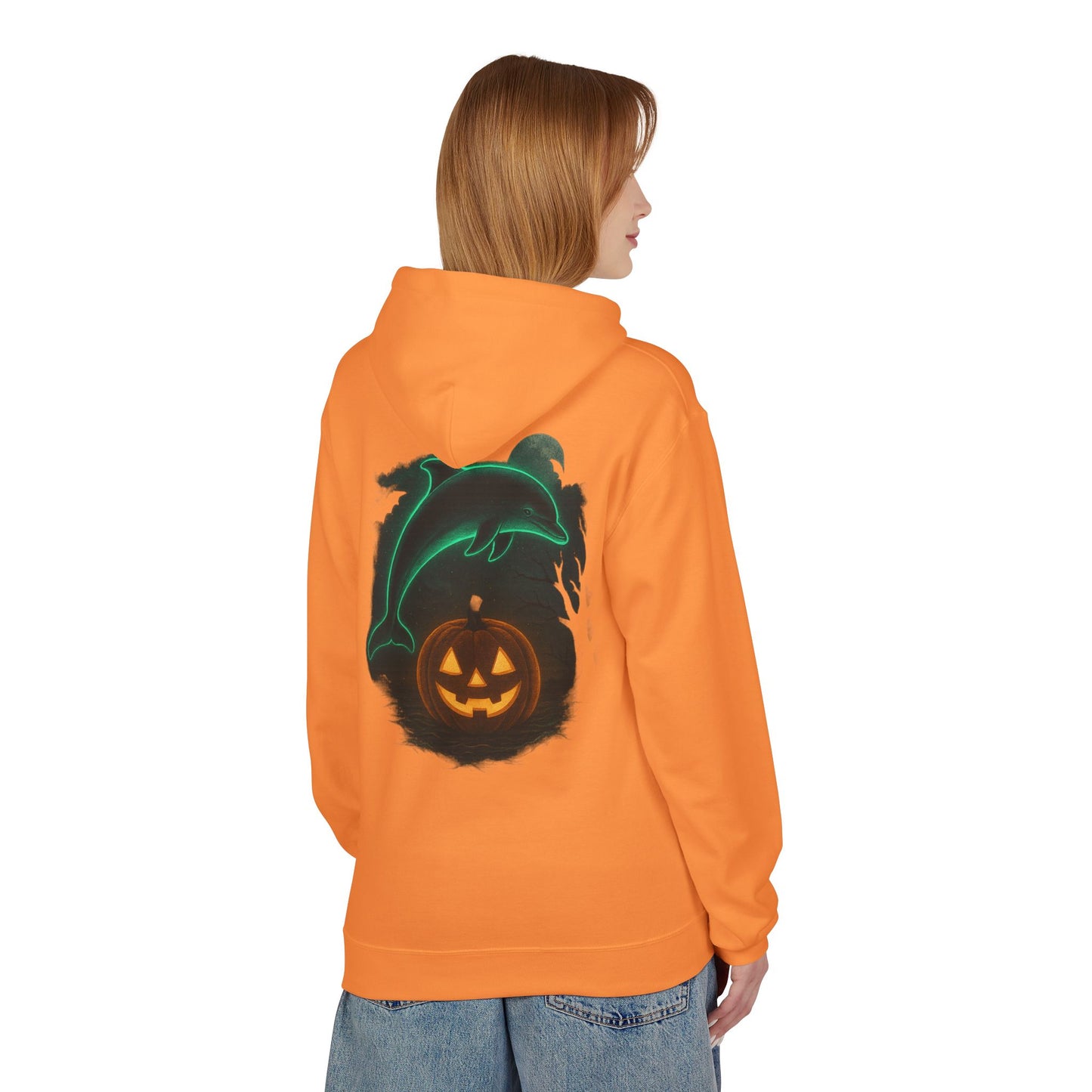 🎃👻 Lucky the Dolphin Halloween Hoodie (Unisex) 👻🎃
