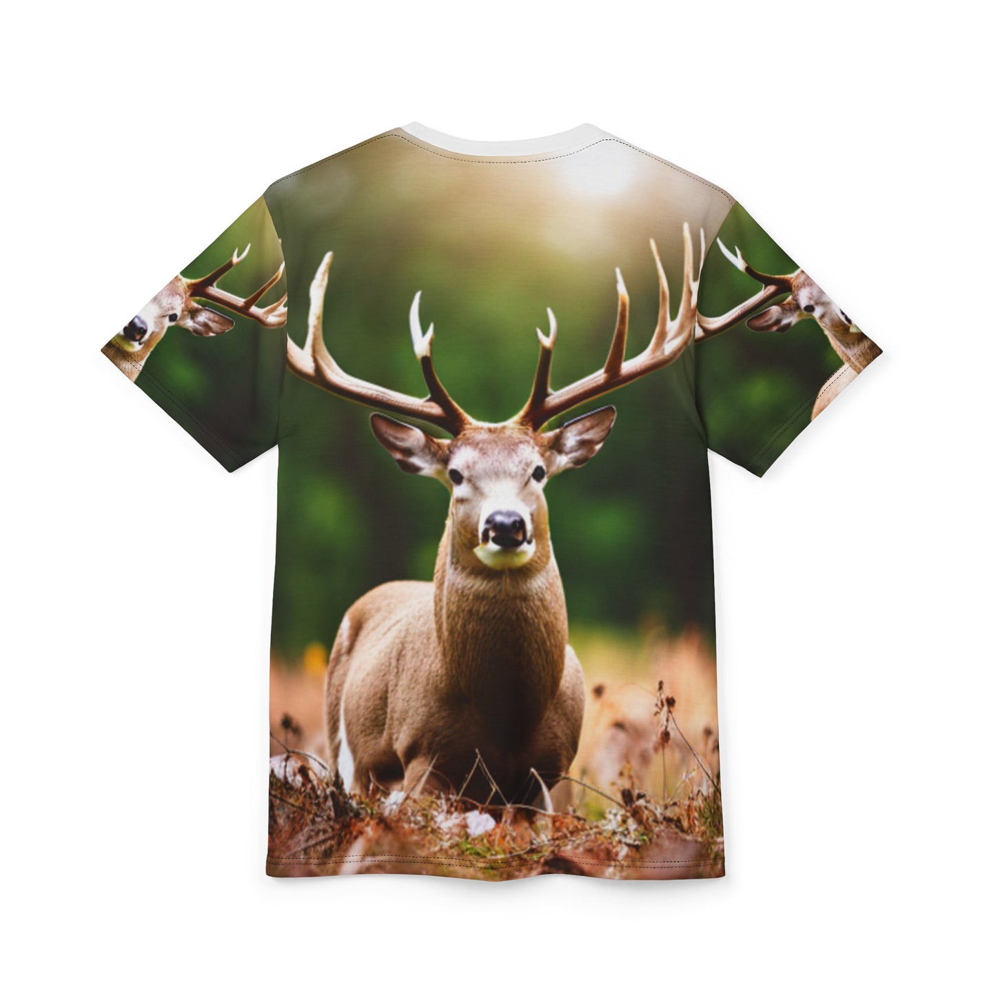 Unisex Cut & Sew Tee (AOP) (Buck/Deer)