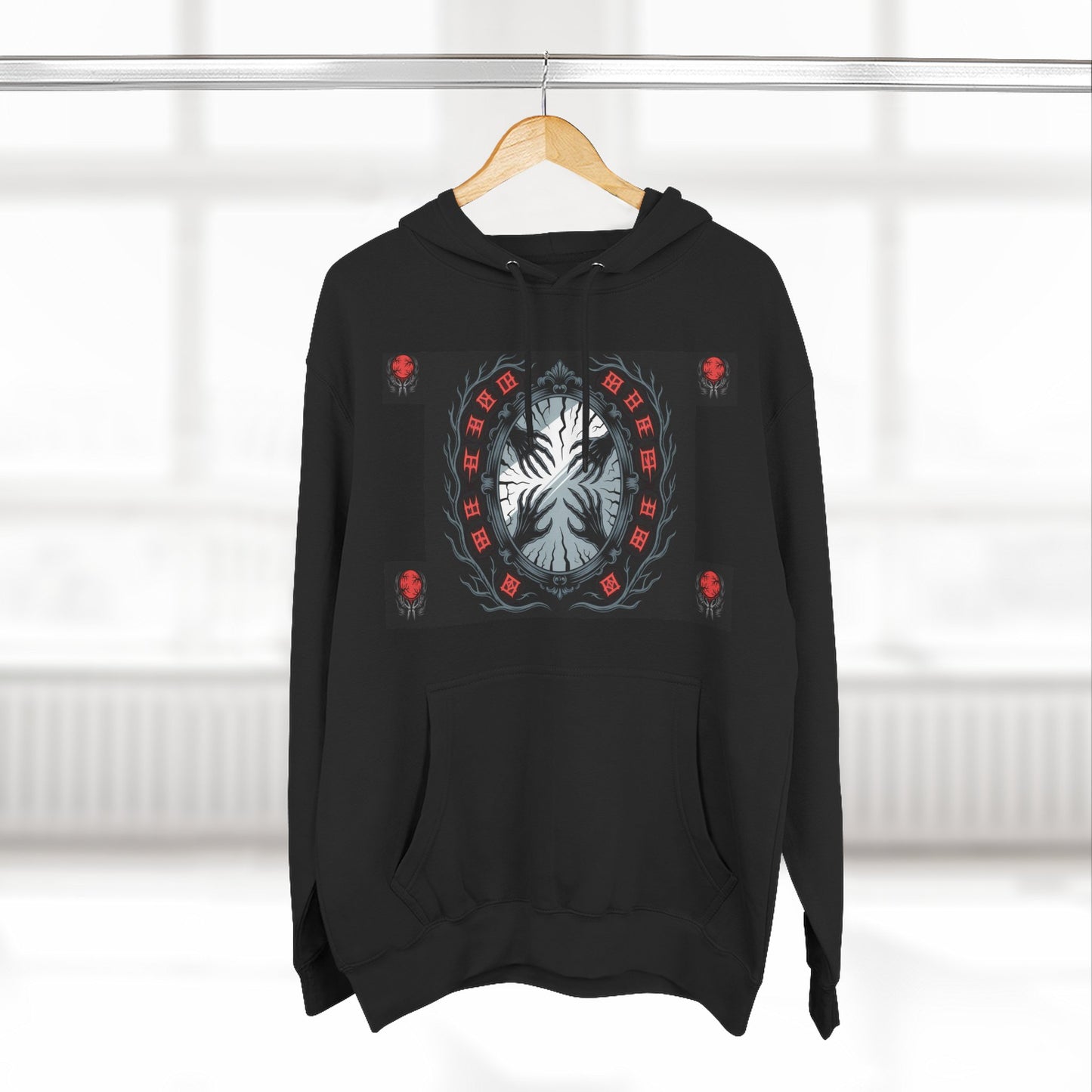 Bloodmoon Haunt — Horror Poem Hoodie