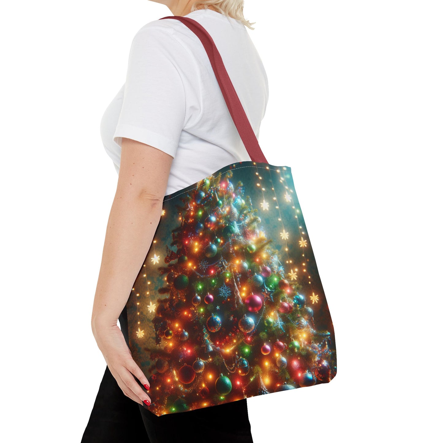 Tote Bag (AOP) (Tree w/Lights)