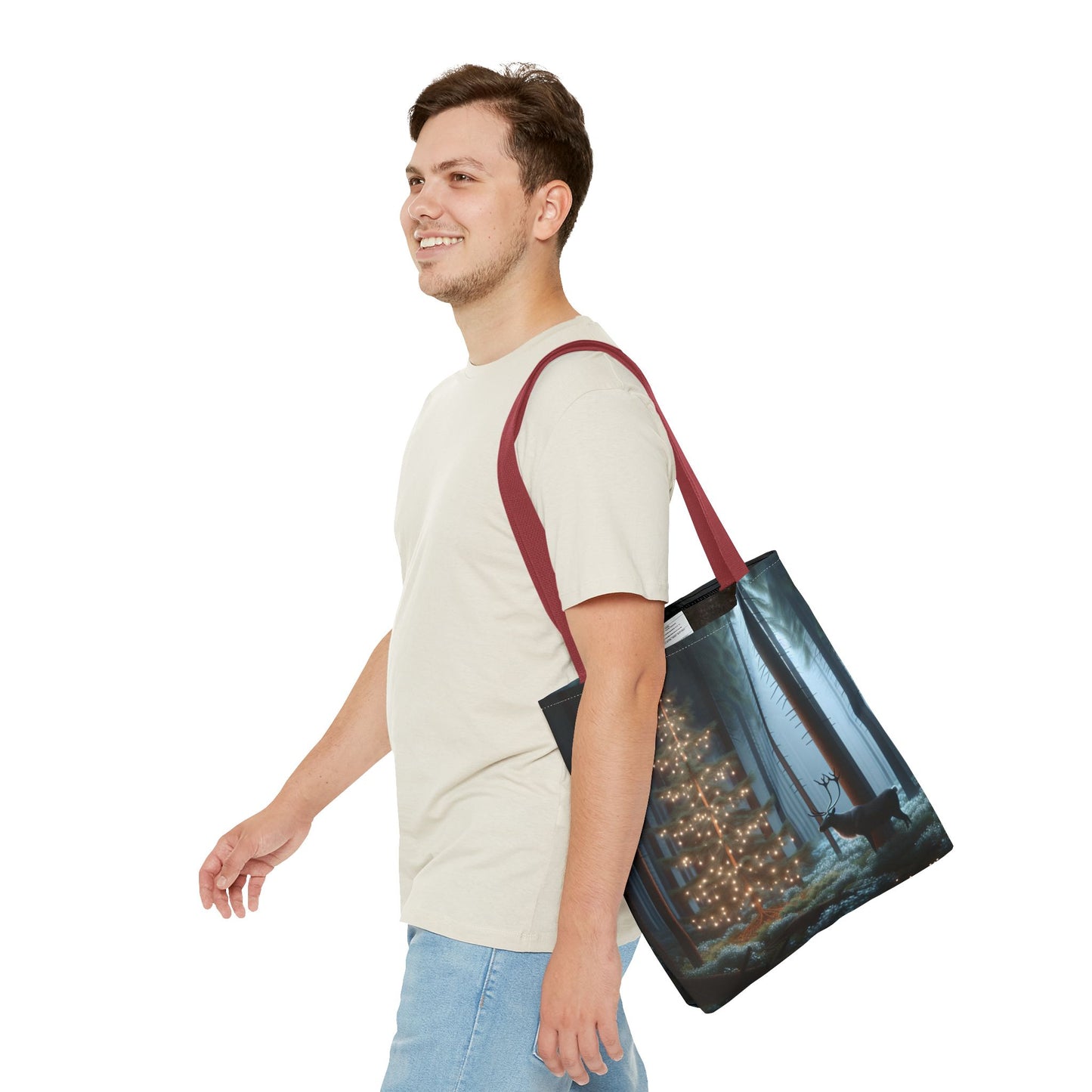 Tote Bag (AOP) (Reindeer)