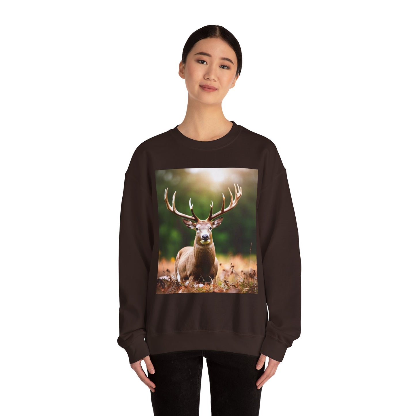 Unisex Heavy Blend™ Crewneck Sweatshirt (Deer)