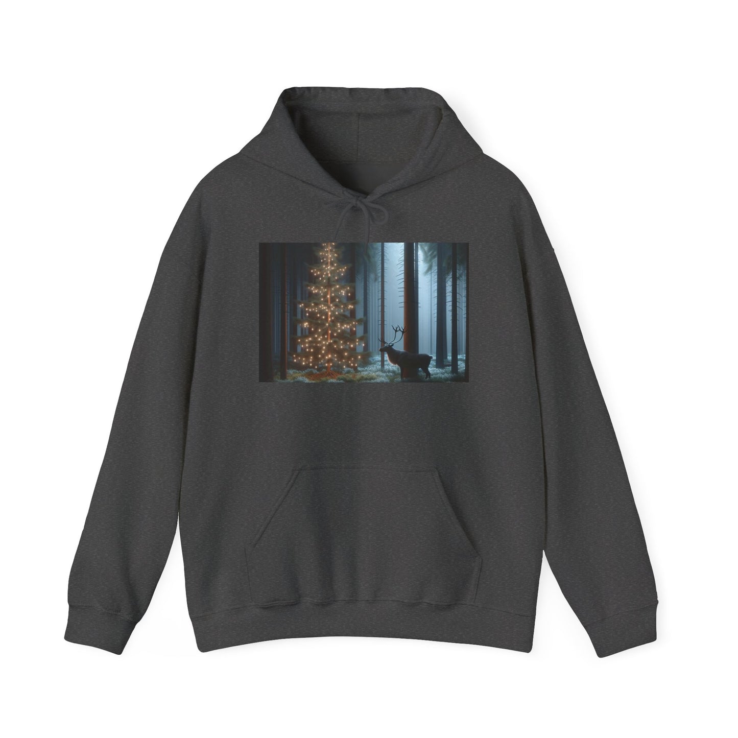 Unisex Heavy Blend™ Hooded Sweatshirt (Tree/Deer)