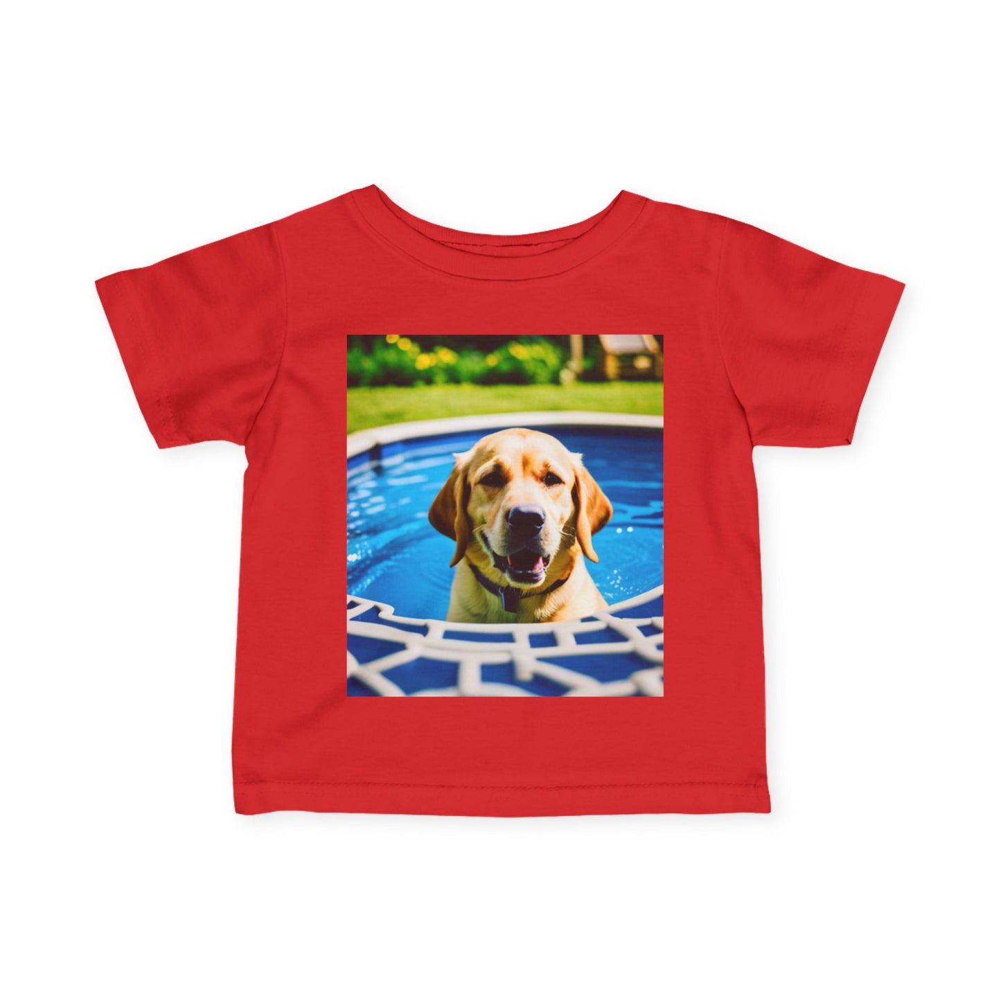 Infant Fine Jersey Tee (Yellow Lab)