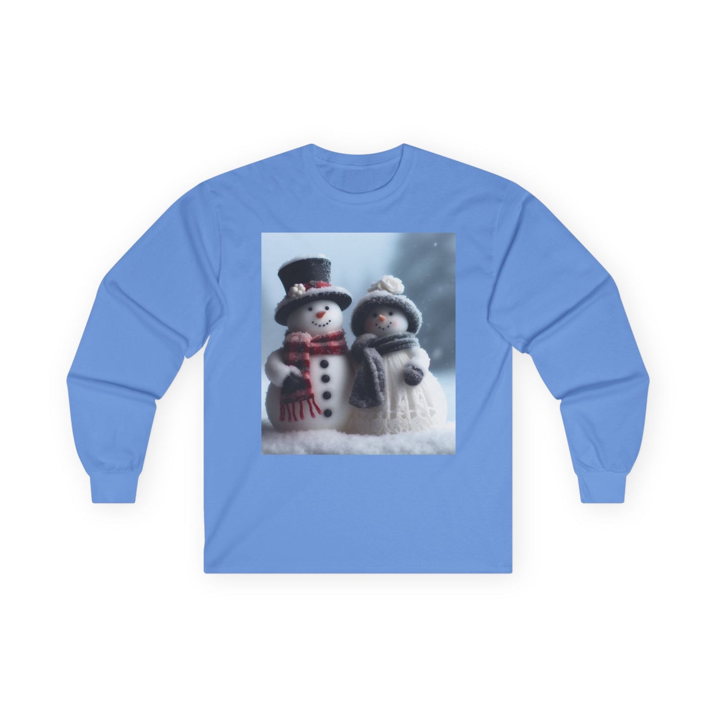 Unisex Ultra Cotton Long Sleeve Tee (Snow People)