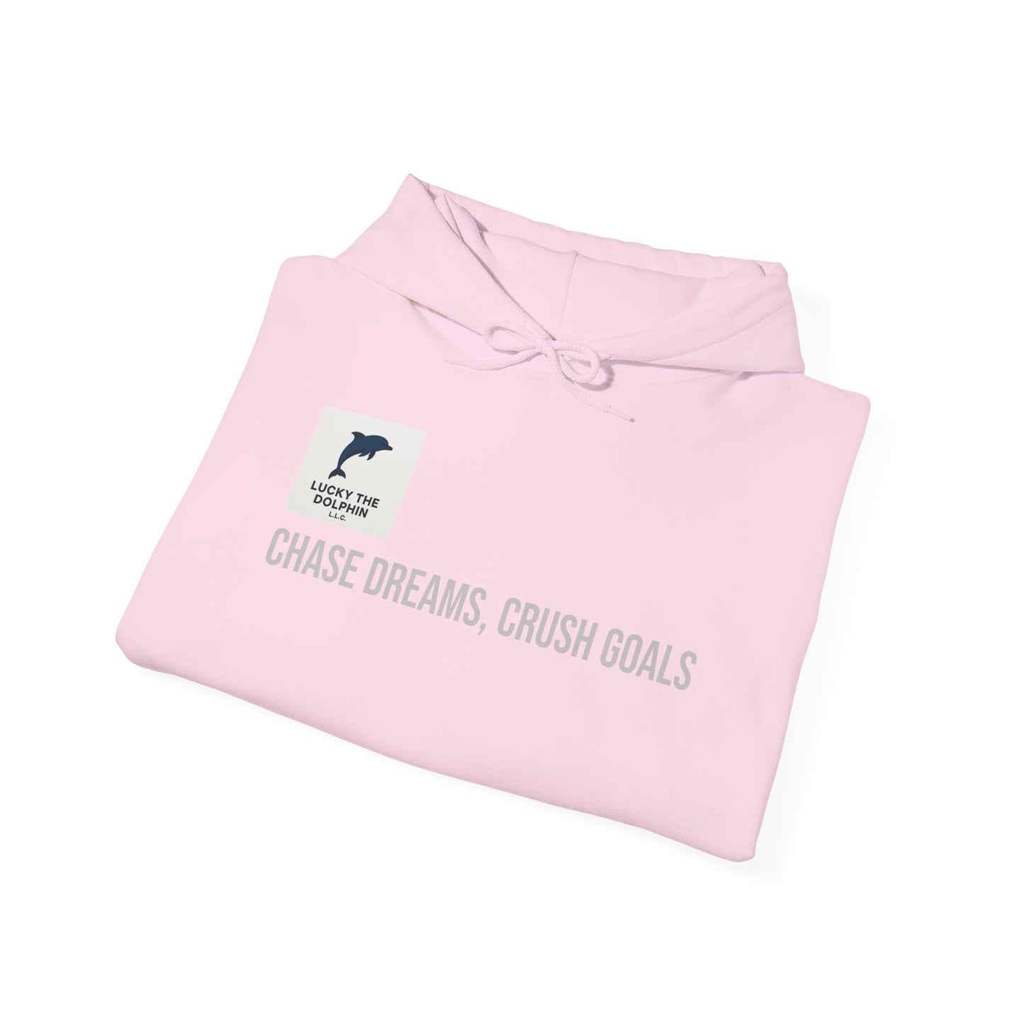 Chase Dreams Hoodie - Motivational Sweatshirt for Goal Getters, Unisex Casual Wear, Perfect for Gift Giving, Cozy Layering