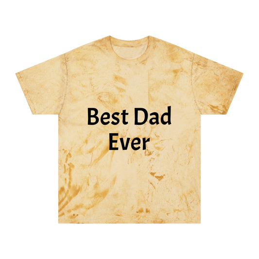 Unisex Color Blast T-Shirt (Best Dad)