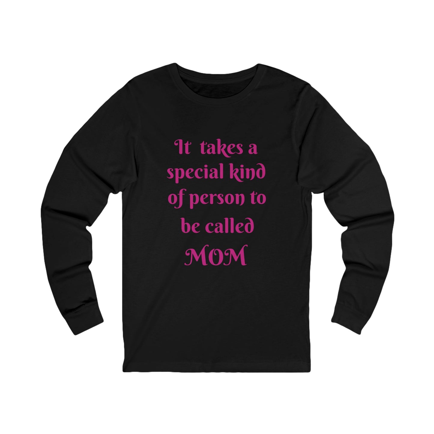 Unisex Jersey Long Sleeve Tee (MOM)