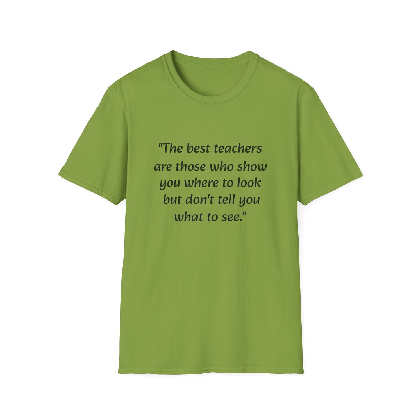 Unisex Softstyle T-Shirt (Best Teachers)