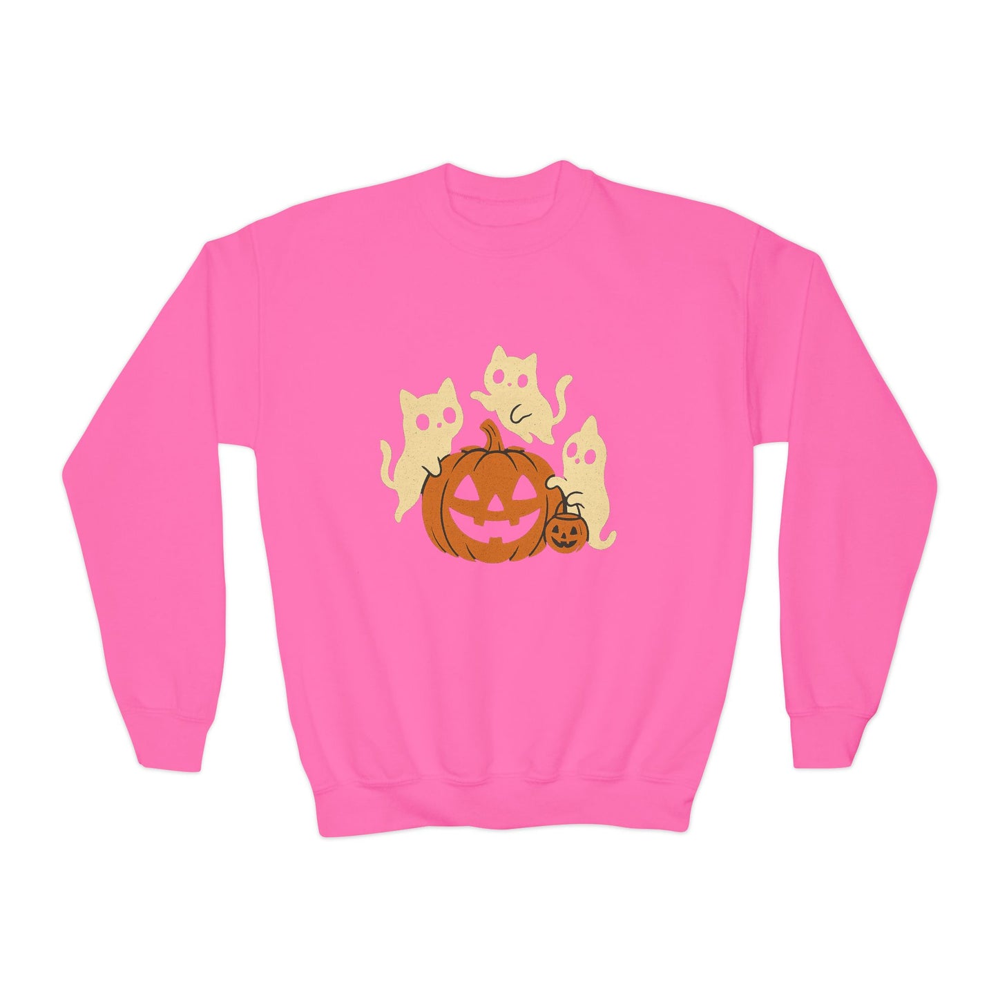 Haunted Kittens Youth Crewneck🐾👻