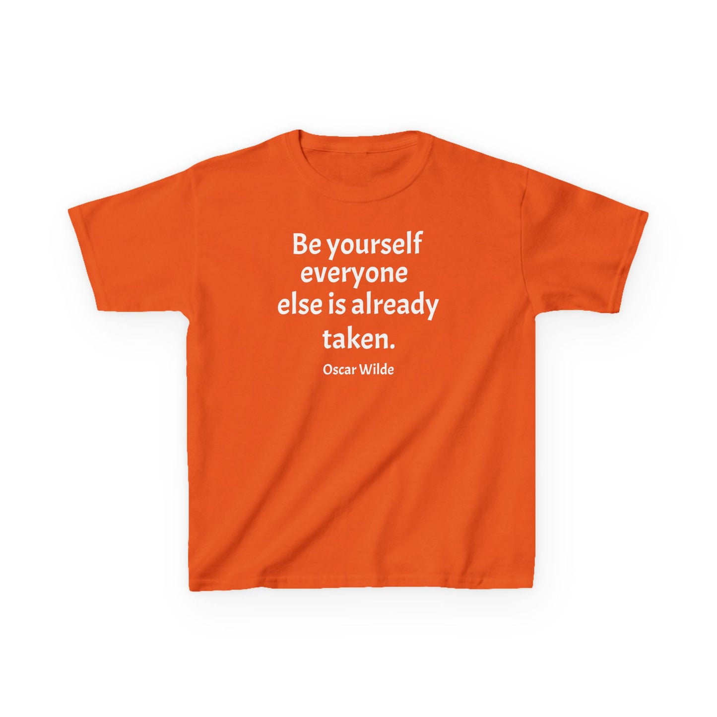Kids Heavy Cotton™ Tee (Be Yourself)