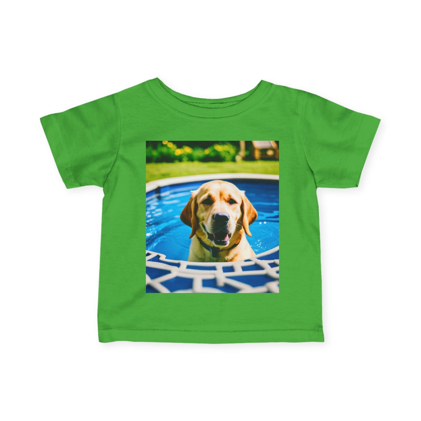 Infant Fine Jersey Tee (Yellow Lab)