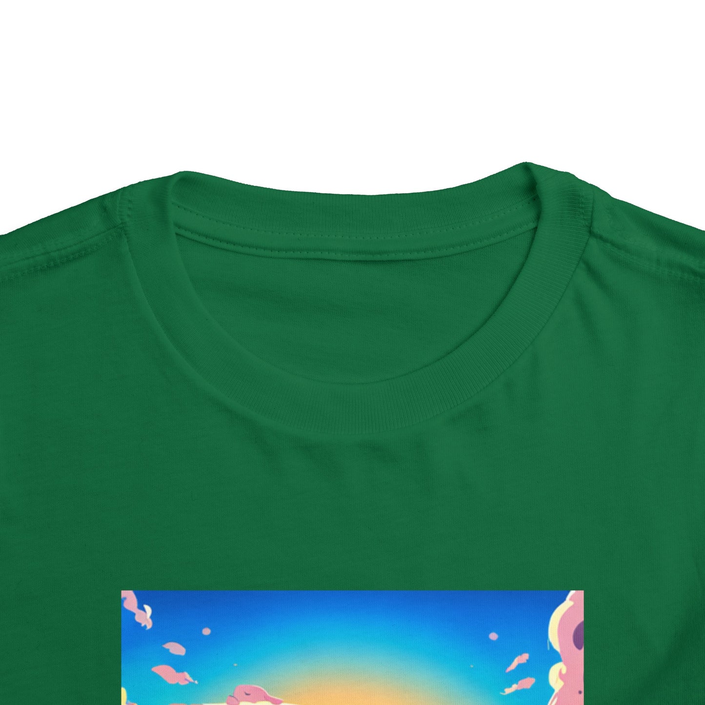 Toddler Short Sleeve Tee (Dolphin Beach Ball)