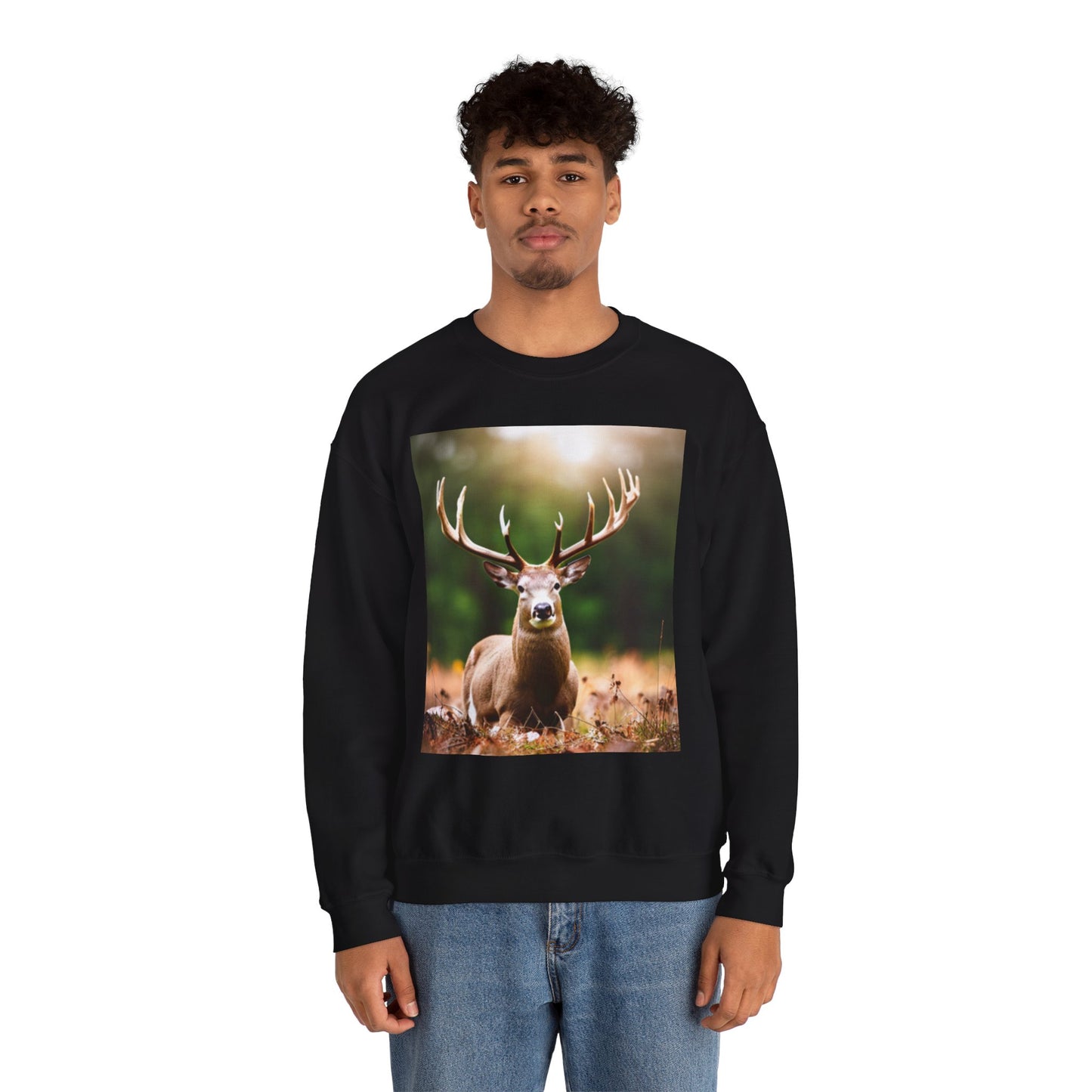 Unisex Heavy Blend™ Crewneck Sweatshirt (Deer)