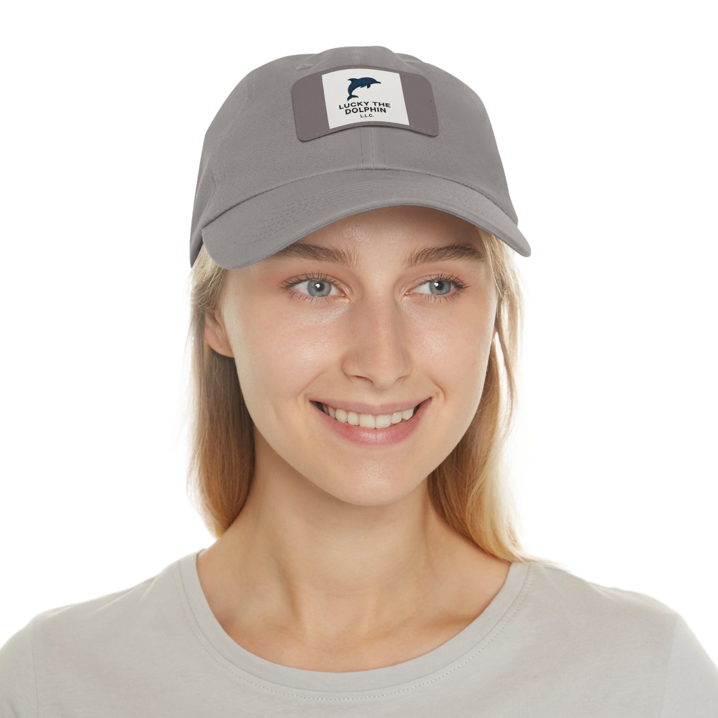 Lucky the Dolphin LLC Signature Logo Hat – Classic Comfort, Bold Style