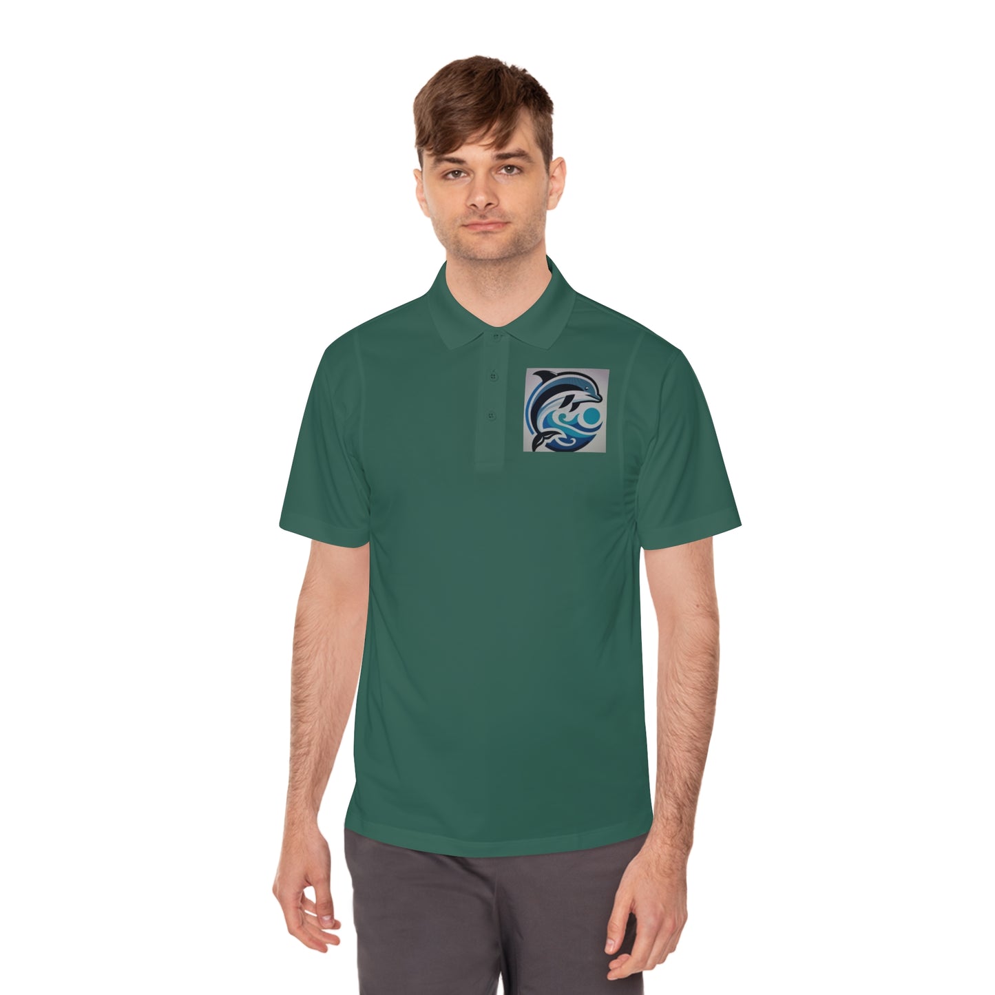 Men's Sport Polo Shirt (Dolphin)