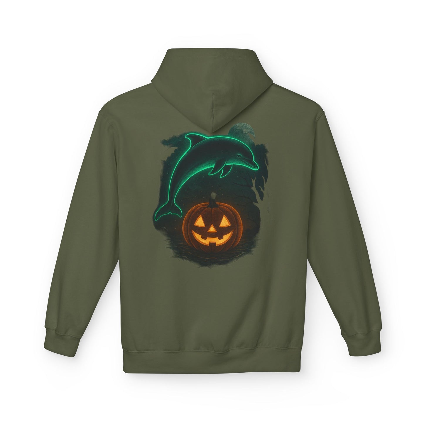 🎃👻 Lucky the Dolphin Halloween Hoodie (Unisex) 👻🎃