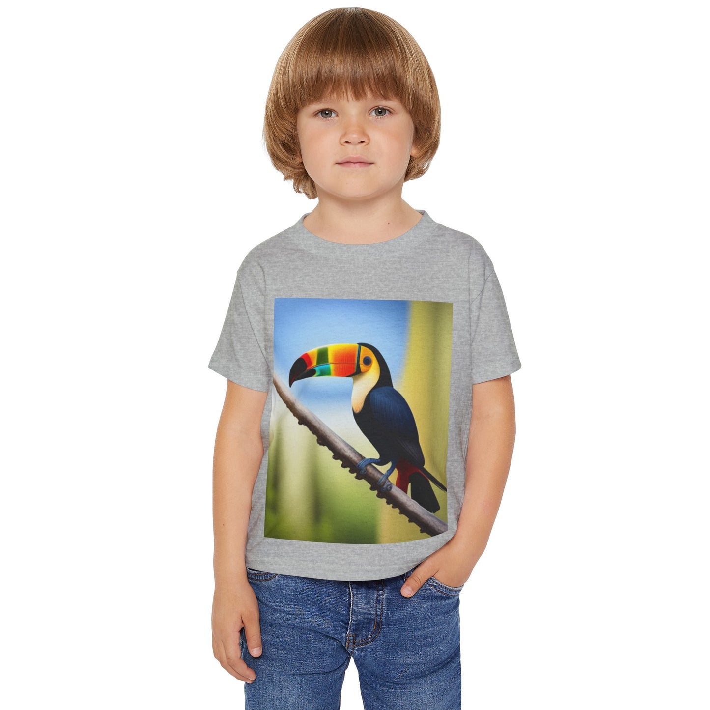 Heavy Cotton™ Toddler T-shirt (Toucan)