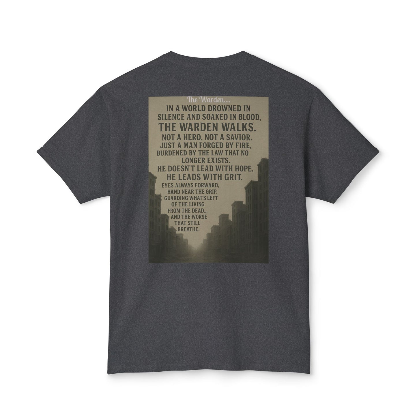 Lone Warden – Code of the New World Tee