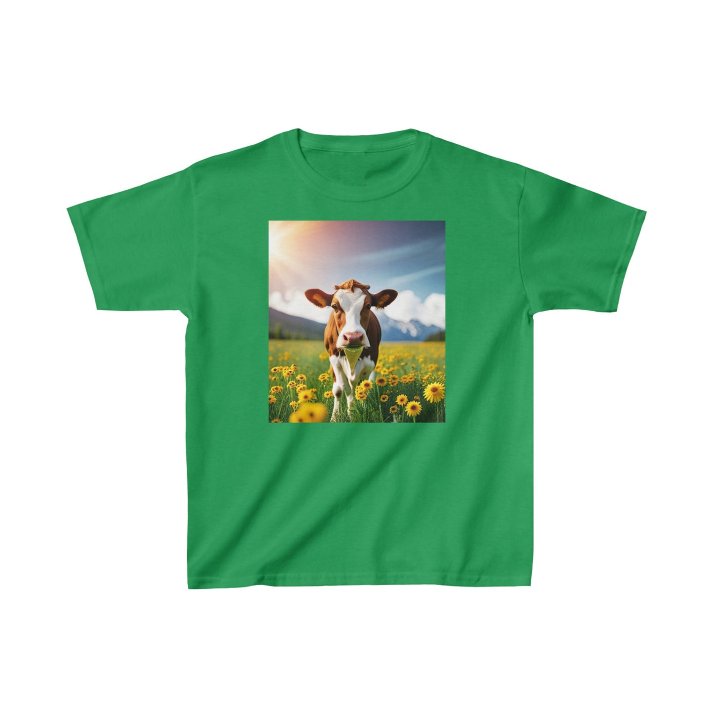 Kids Heavy Cotton™ Tee (Cow)
