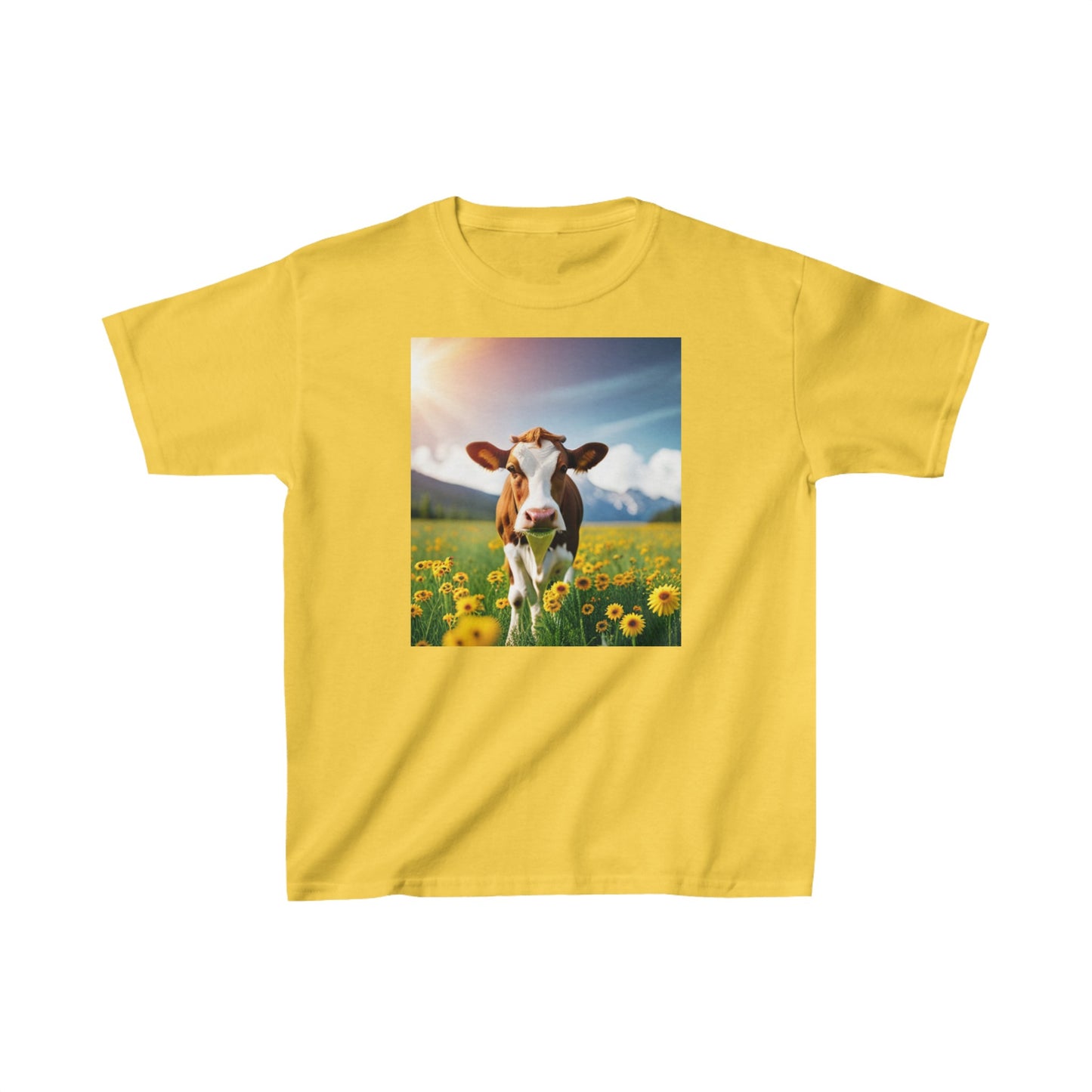 Kids Heavy Cotton™ Tee (Cow)