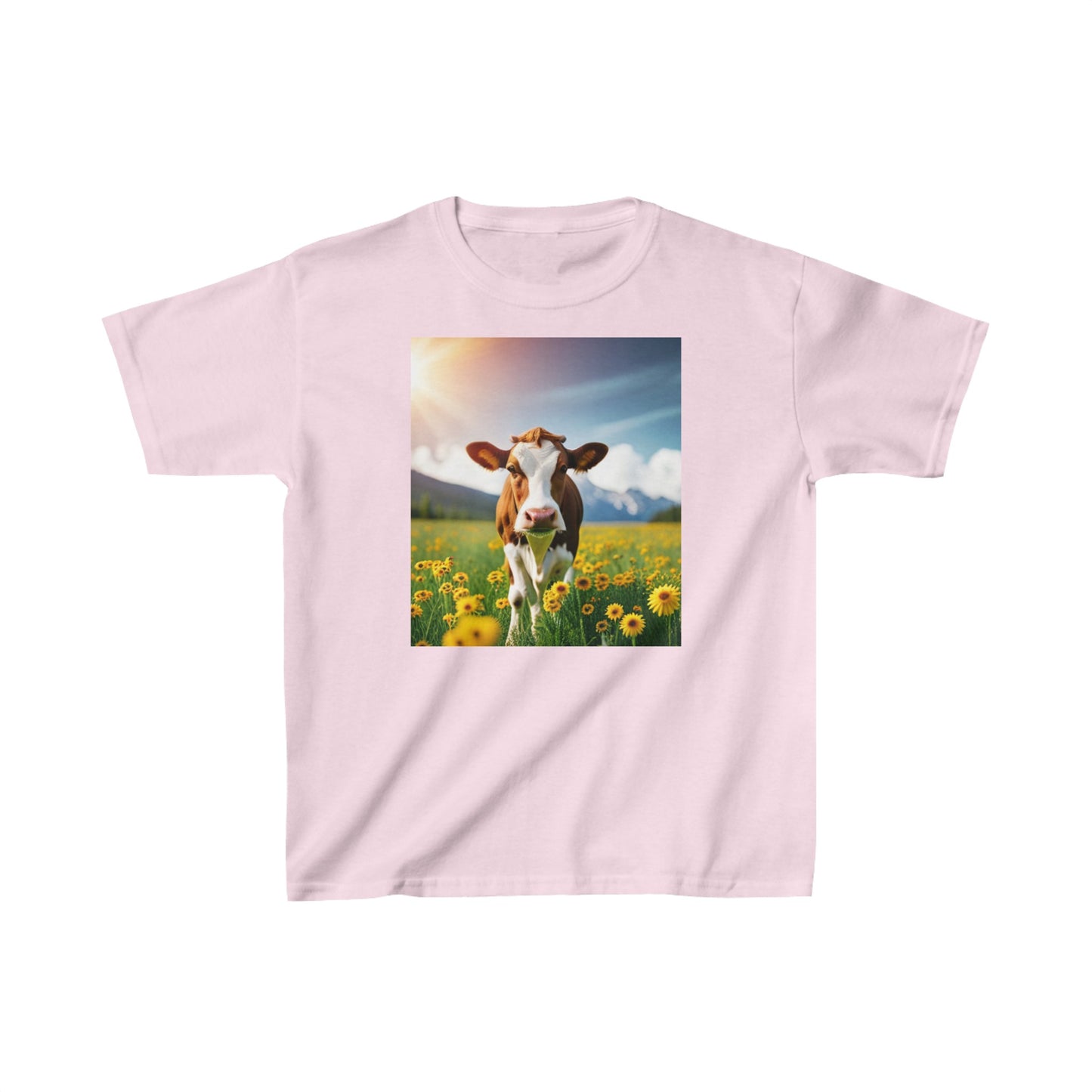 Kids Heavy Cotton™ Tee (Cow)
