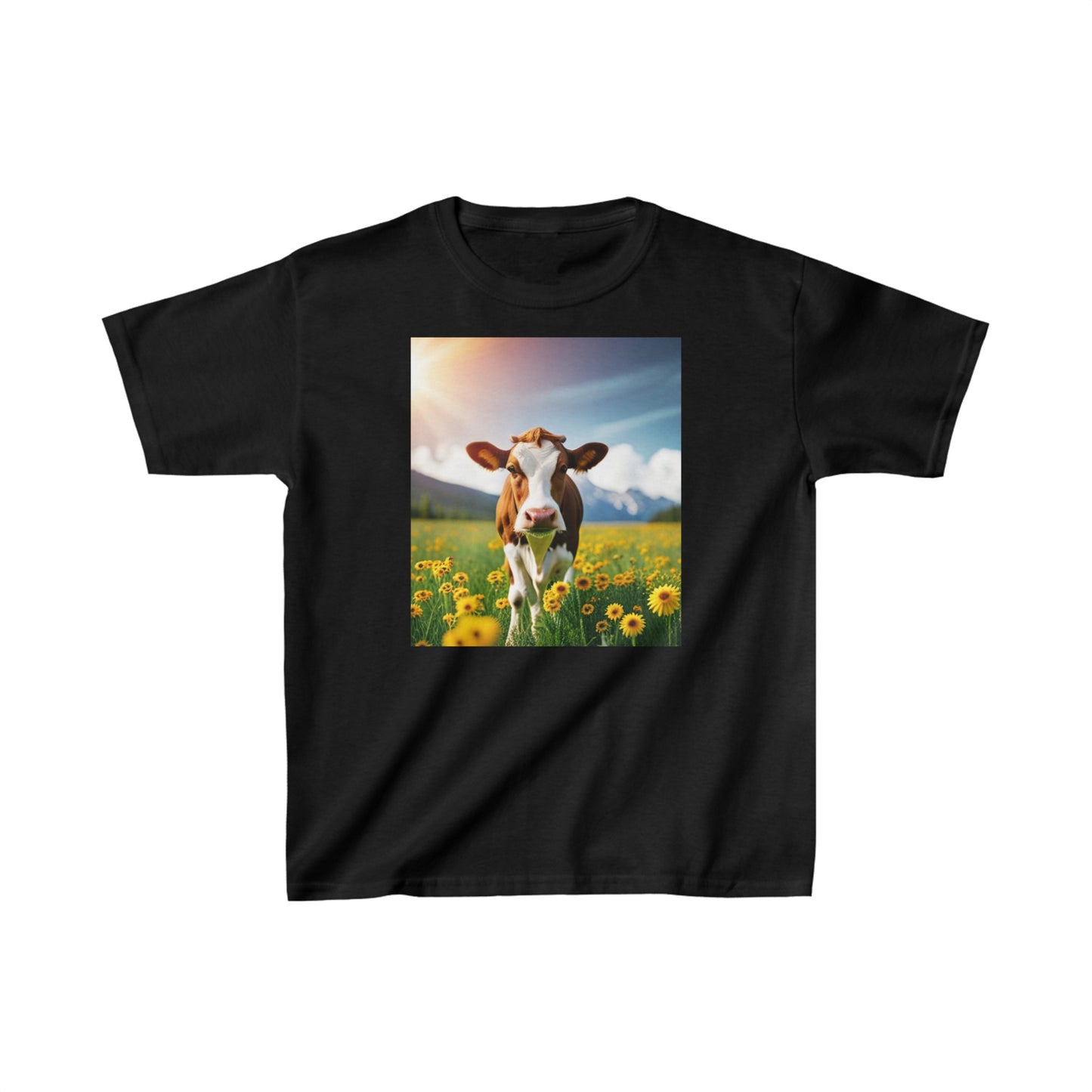 Kids Heavy Cotton™ Tee (Cow)