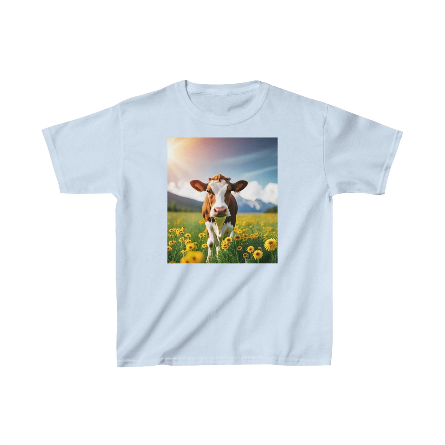 Kids Heavy Cotton™ Tee (Cow)