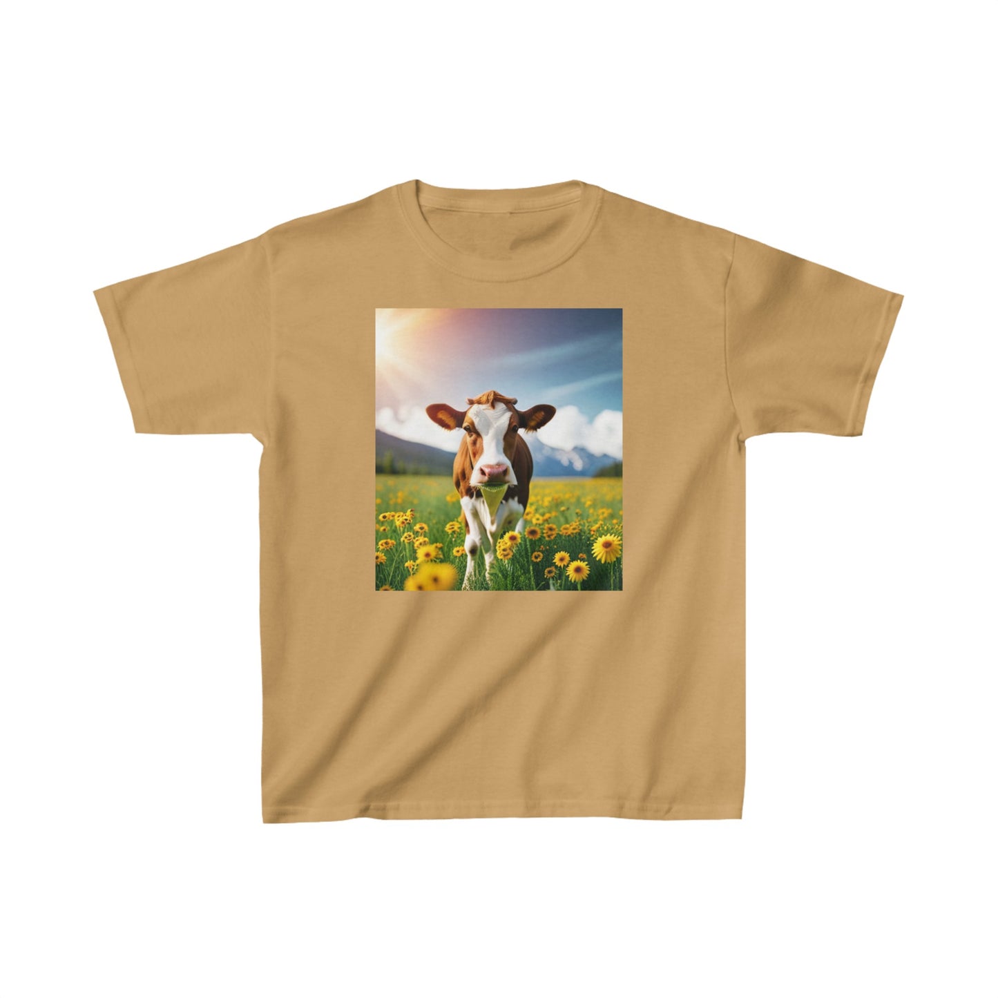 Kids Heavy Cotton™ Tee (Cow)