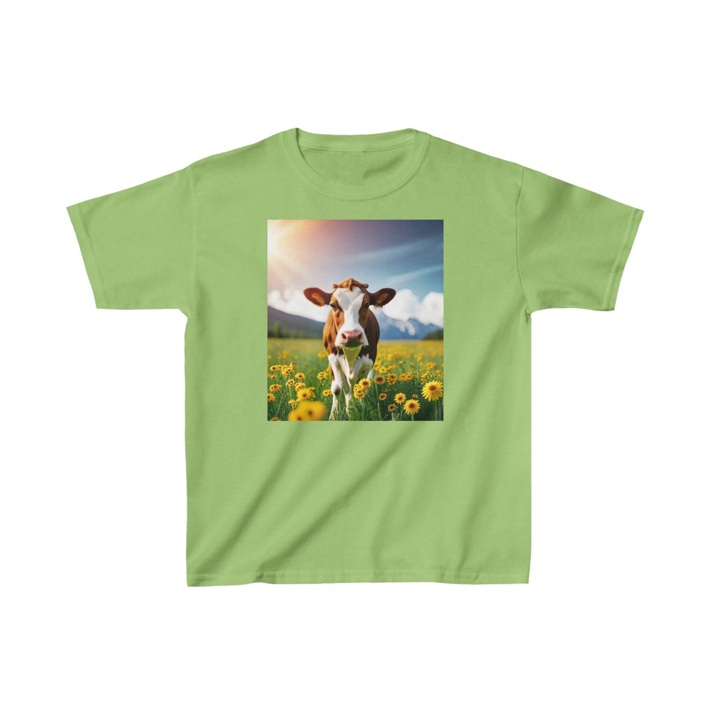 Kids Heavy Cotton™ Tee (Cow)