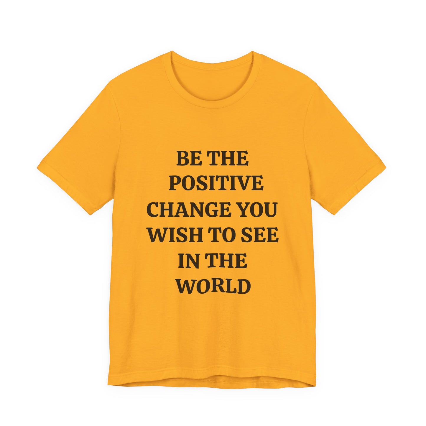 Unisex Jersey Short Sleeve Tee (Positive Change)