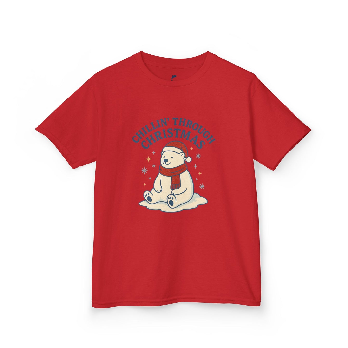 Chillin’ Through Christmas Polar Bear Kids Tee