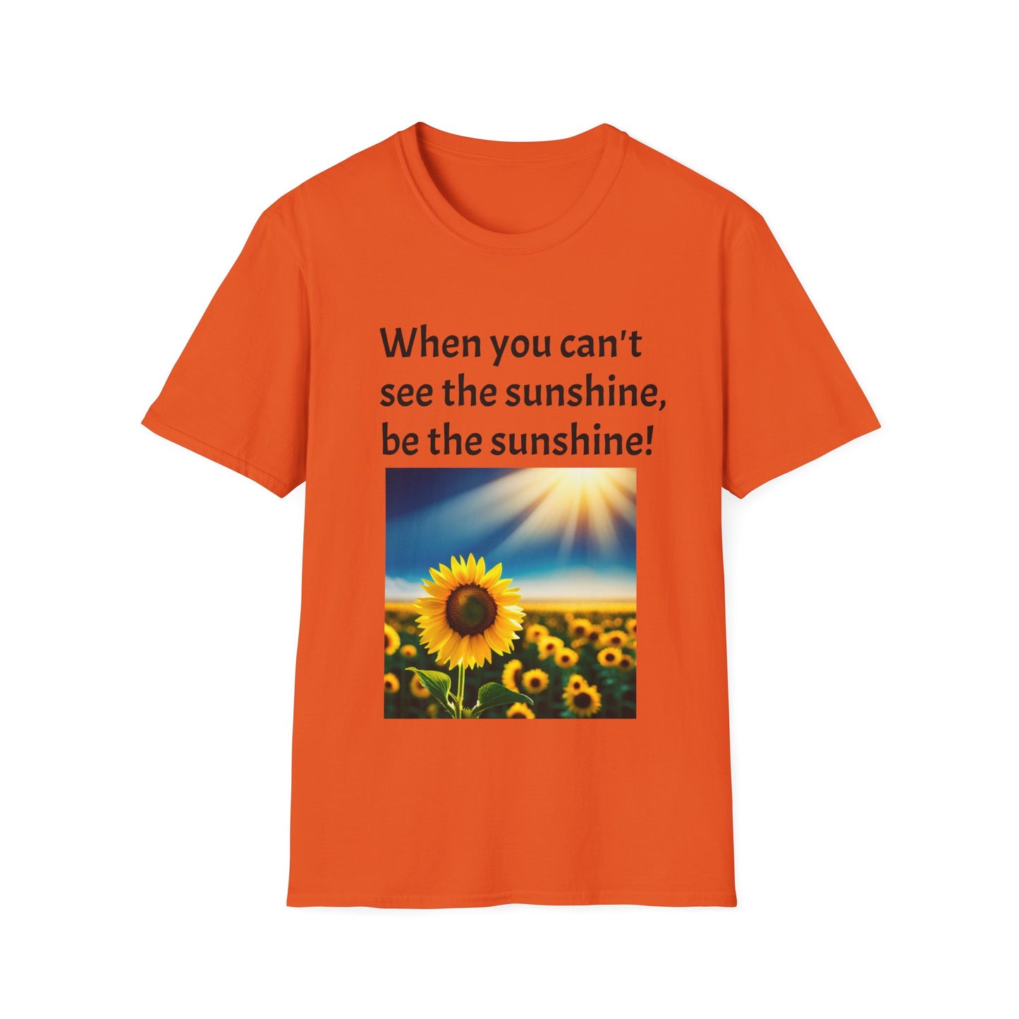 Unisex Softstyle T-Shirt (Sunshine)