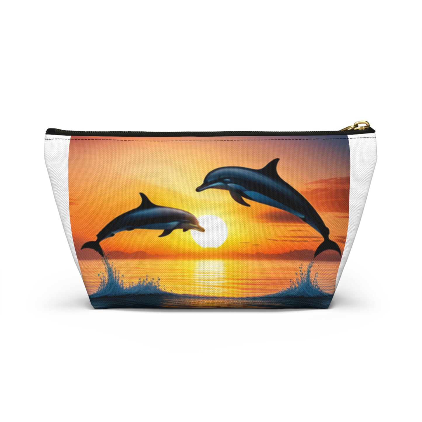 Accessory Pouch w T-bottom (Dolphins)