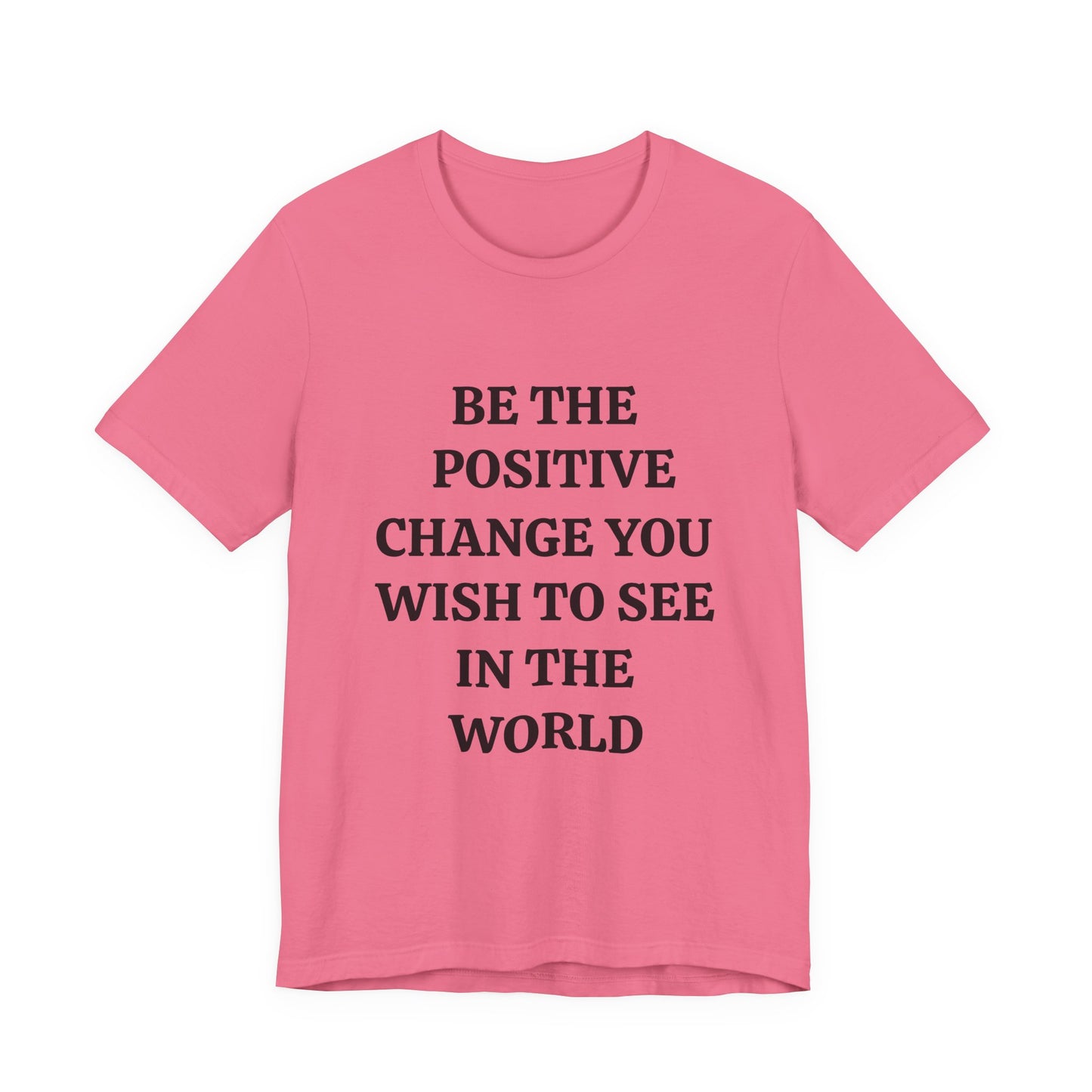 Unisex Jersey Short Sleeve Tee (Positive Change)