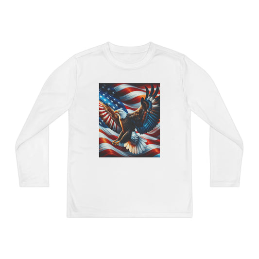 Youth Long Sleeve Competitor Tee (Eagle)