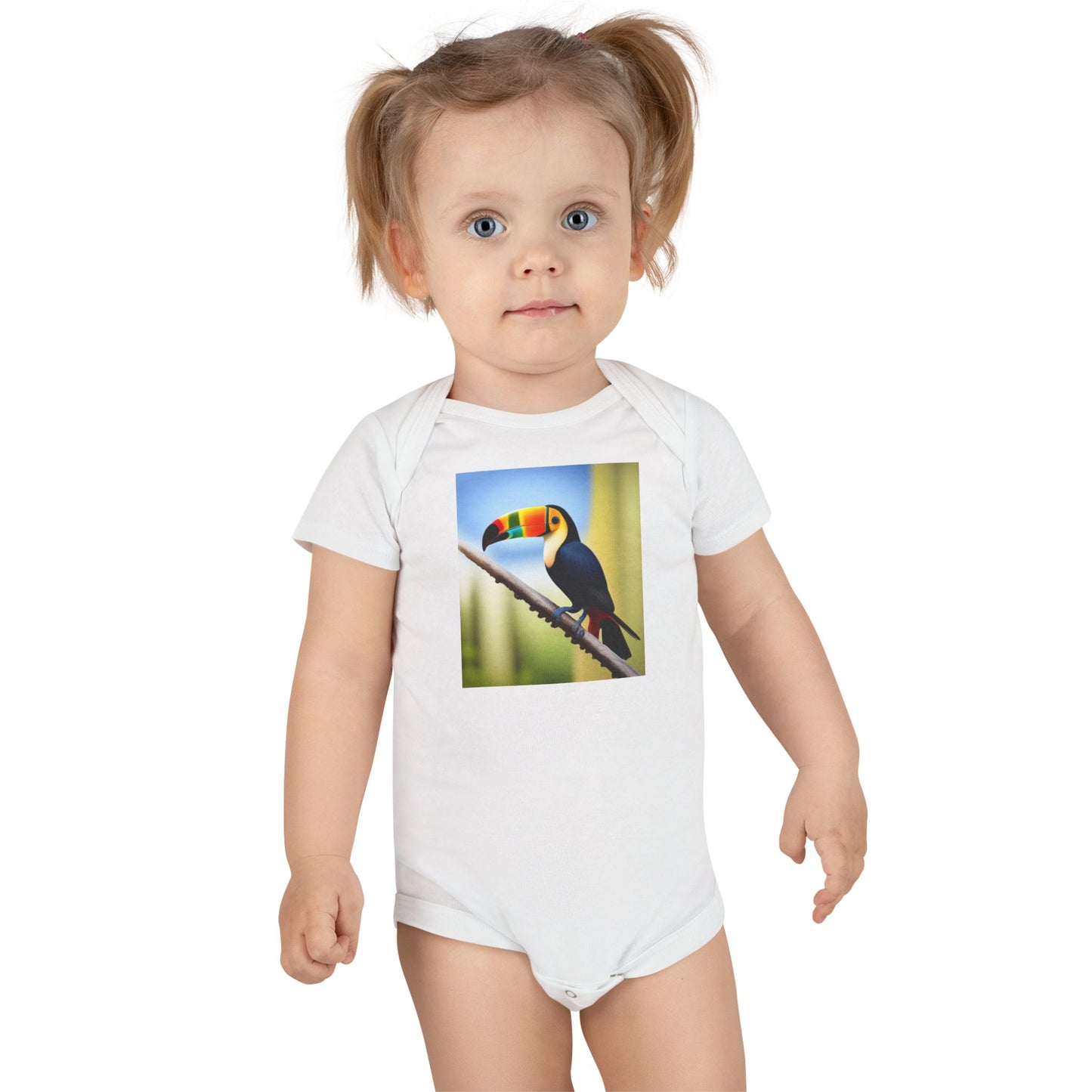 Baby Short Sleeve Onesie® (Toucan)
