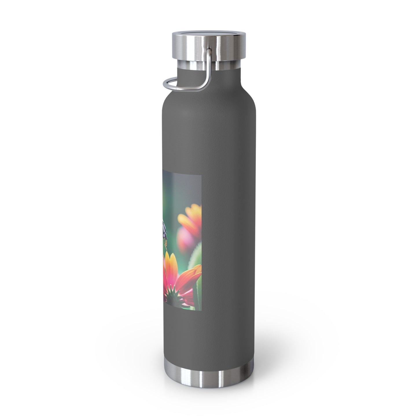 Copper Vacuum Insulated Bottle, 22oz (Lady Bug)