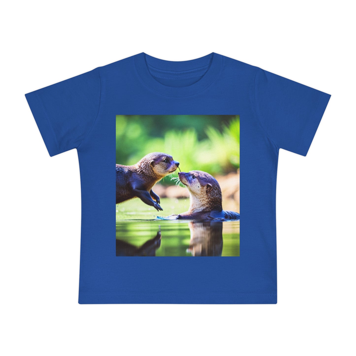 Baby Short Sleeve T-Shirt (River Otter)
