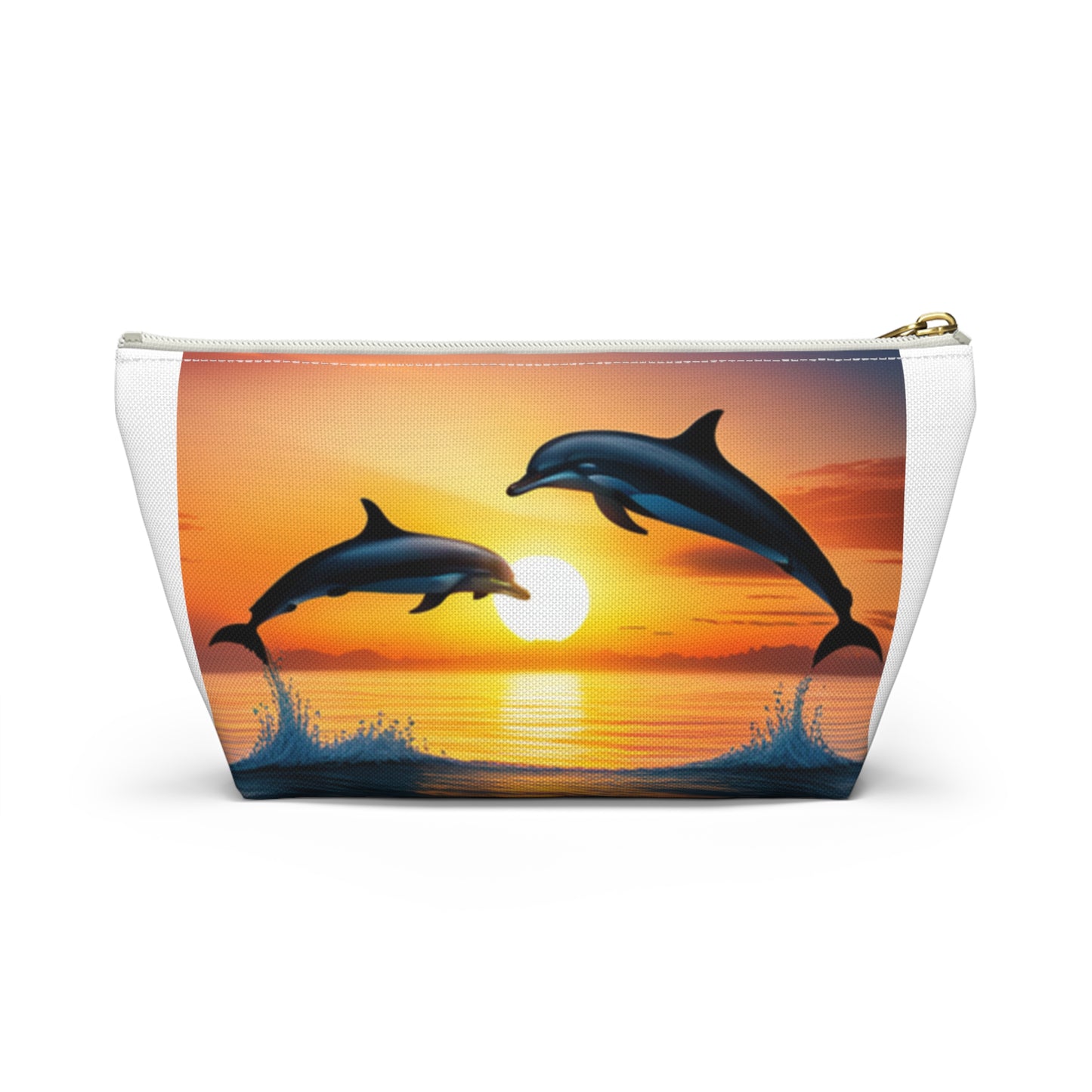 Accessory Pouch w T-bottom (Dolphins)