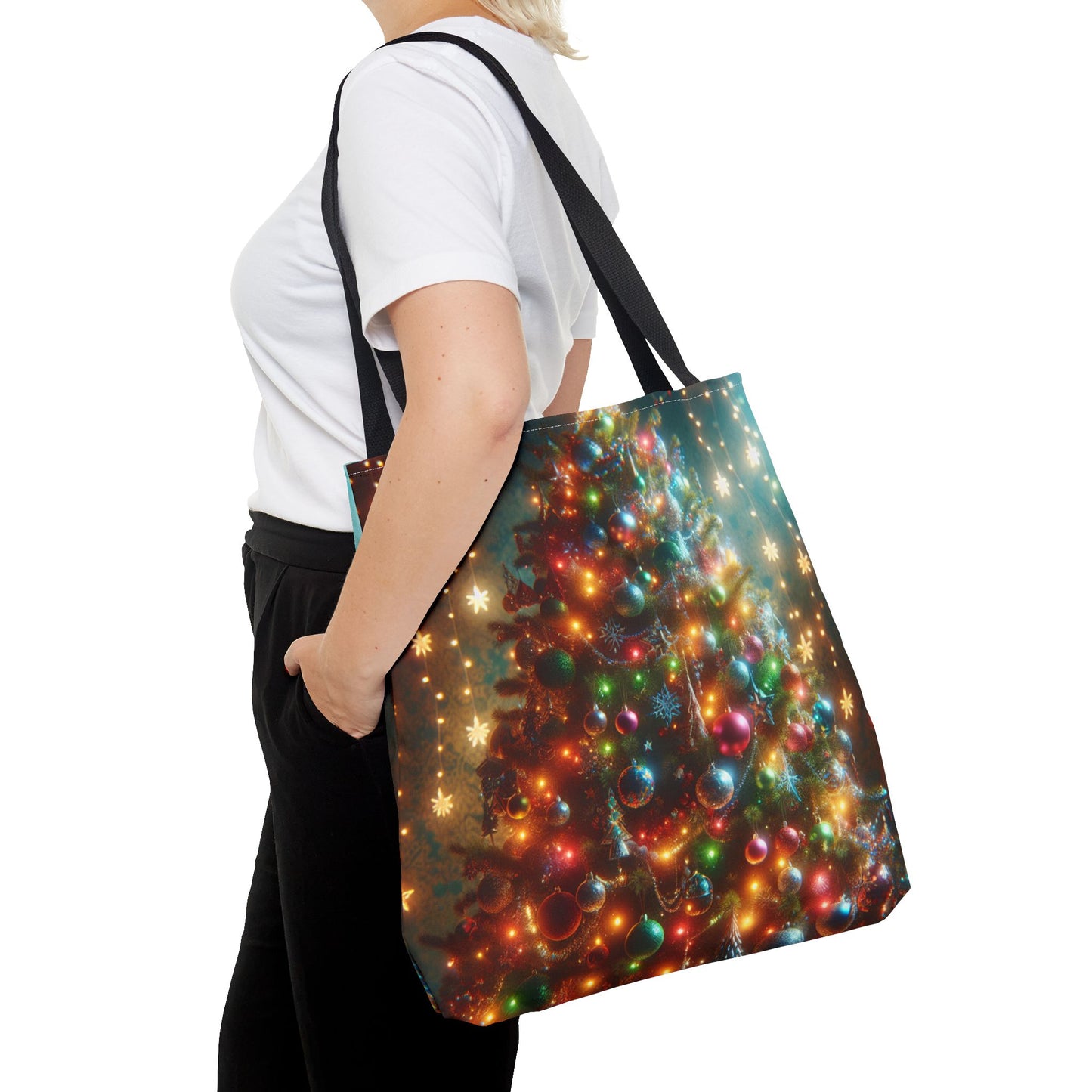 Tote Bag (AOP) (Tree w/Lights)