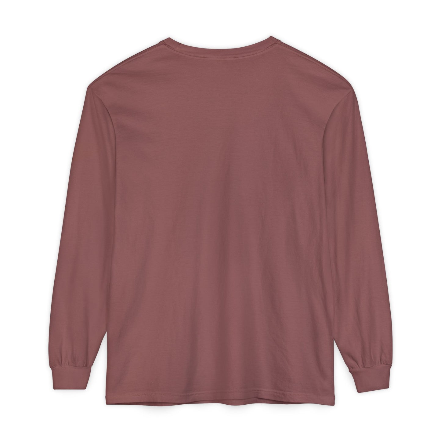 Unisex Garment-dyed Long Sleeve T-Shirt (Falcon)
