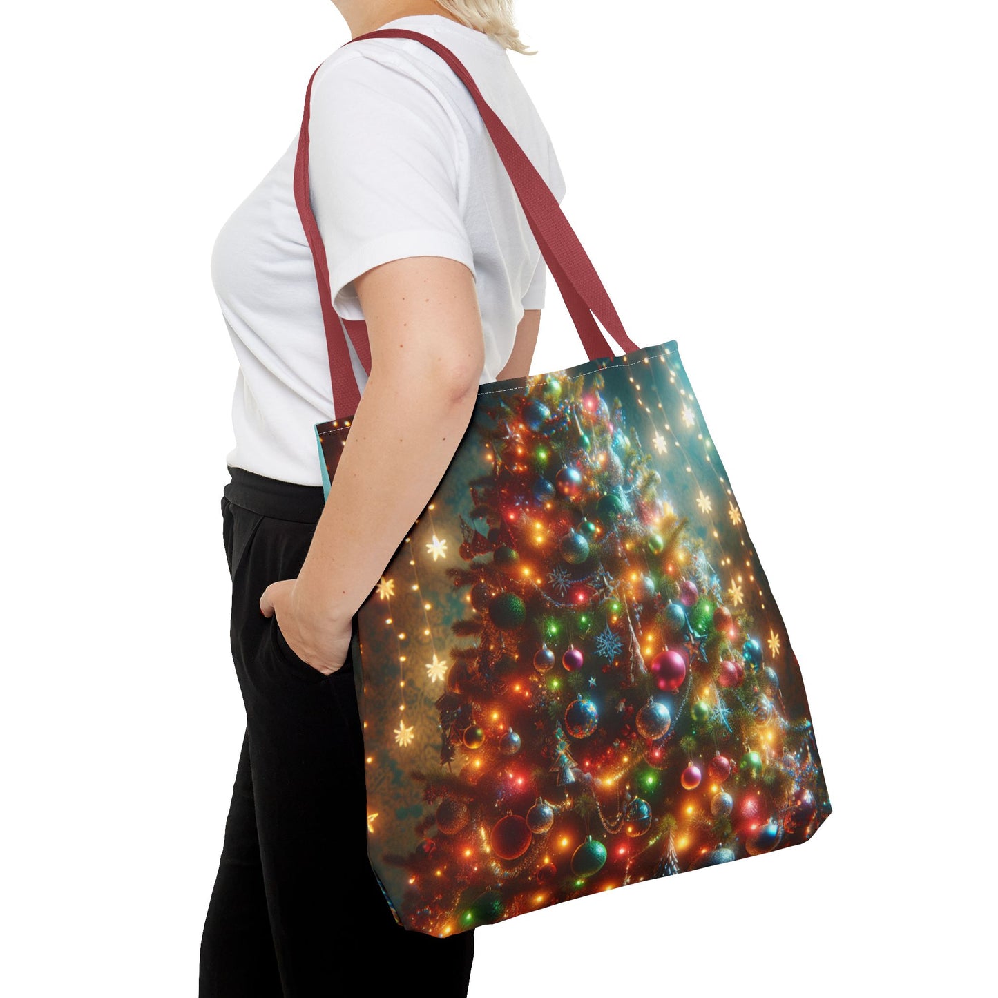 Tote Bag (AOP) (Tree w/Lights)