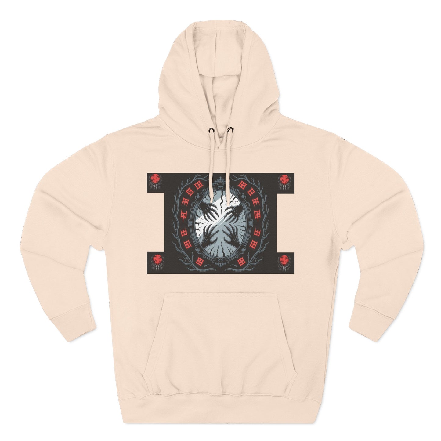 Bloodmoon Haunt — Horror Poem Hoodie