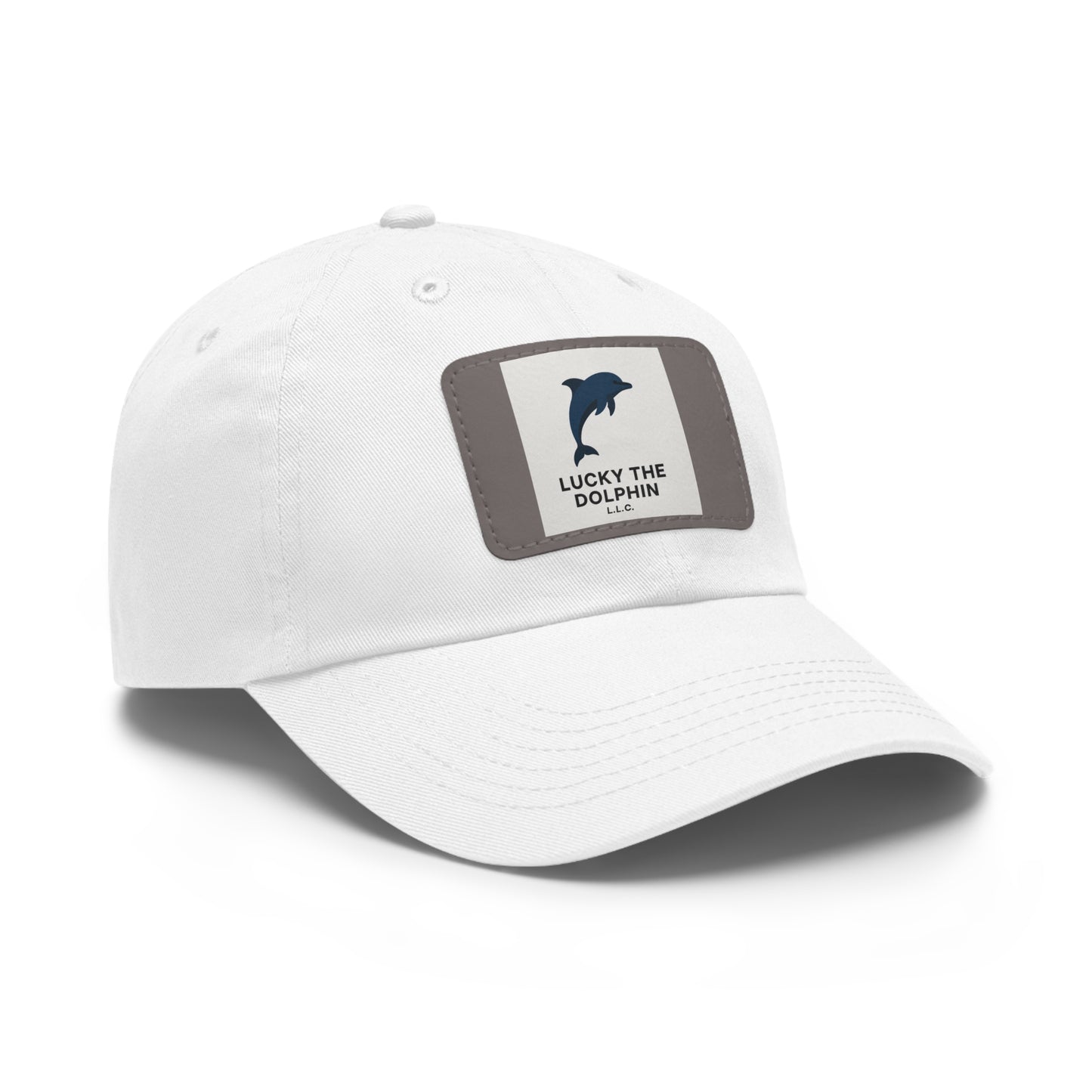 Lucky the Dolphin LLC Signature Logo Hat – Classic Comfort, Bold Style